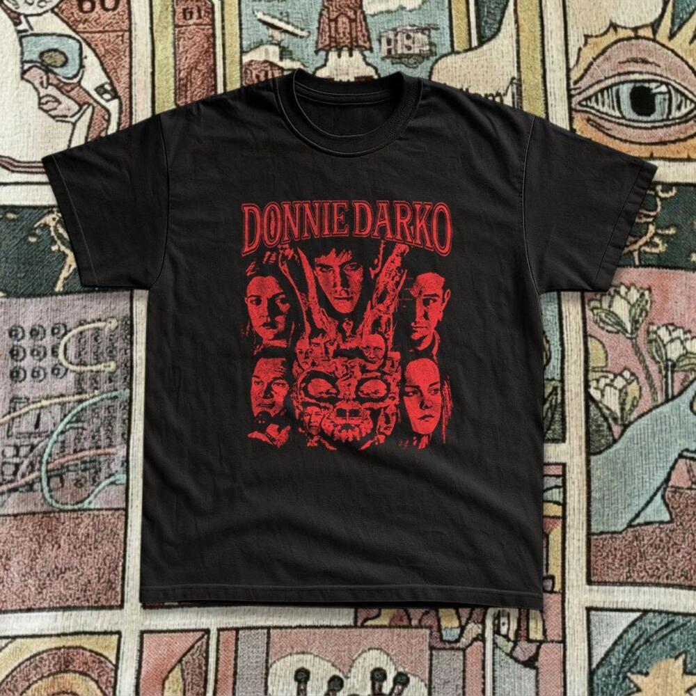 Donnie Darko Film Character Collage Art Dark Gothic Graphic T-Shirt